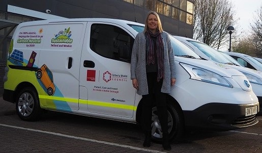 Electric vans help Council to reduce carbon emissions